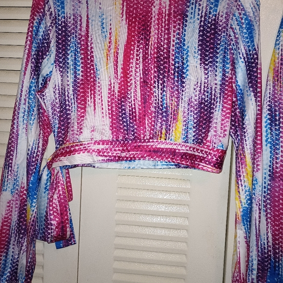 Nwot 2pc DAWN PANER Tie Dye Skirt Set (M) - Picture 5 of 6